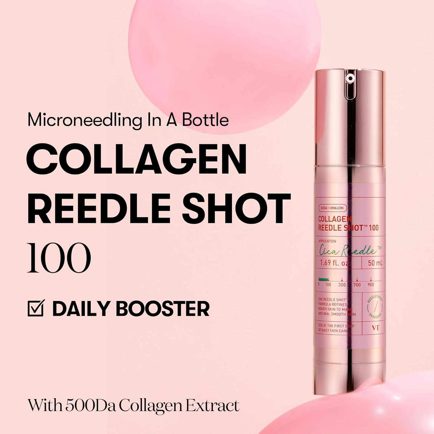 VT Cosmetics Collagen Reedle Shot 100 K Beauty Hautpflege für strahlende Haut