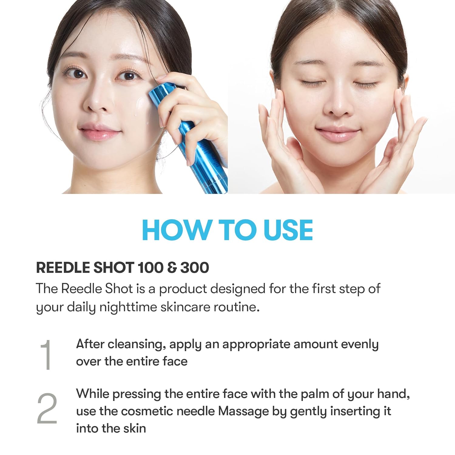 VT Cosmetics Hydrop Reedle Shot 100hL 50 ml K Beauty Hautpflege für strahlende Haut