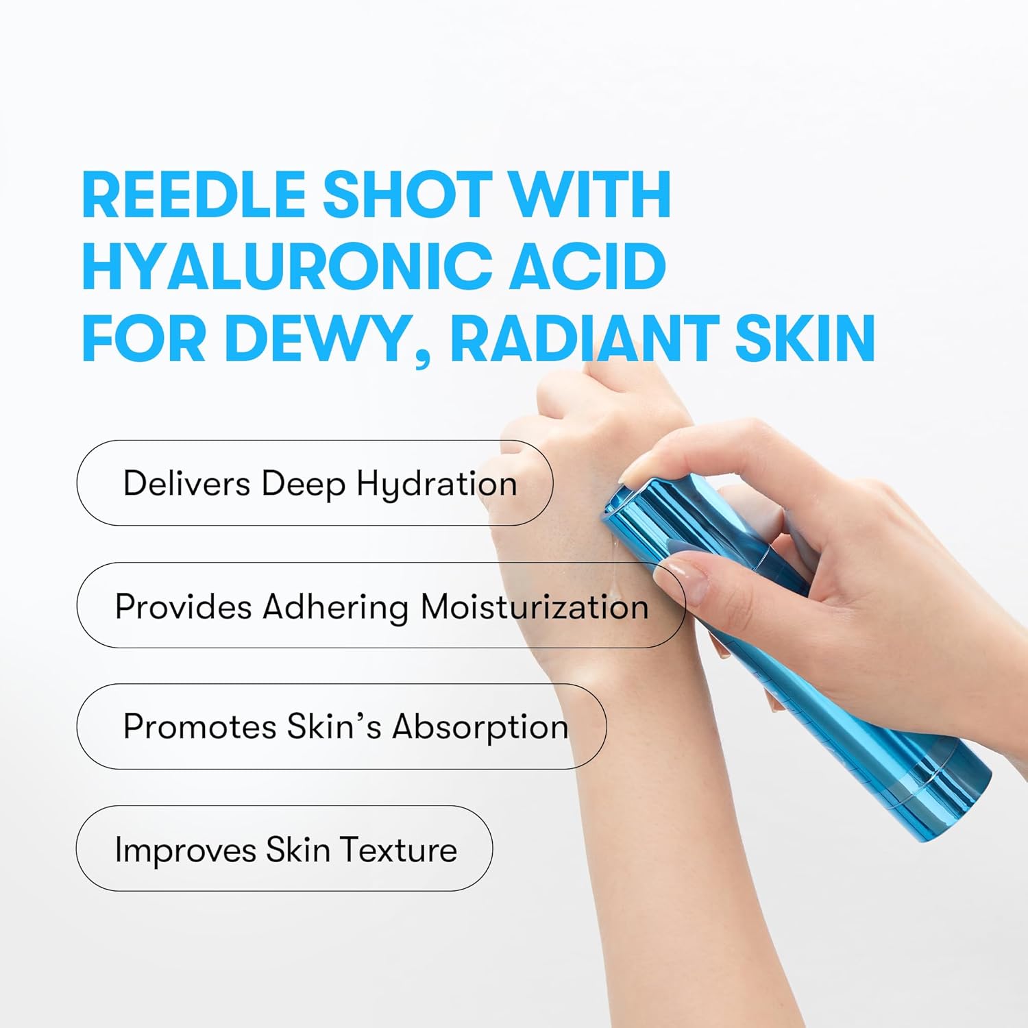 VT Cosmetics Hydrop Reedle Shot 100hL 50 ml K Beauty Hautpflege für strahlende Haut