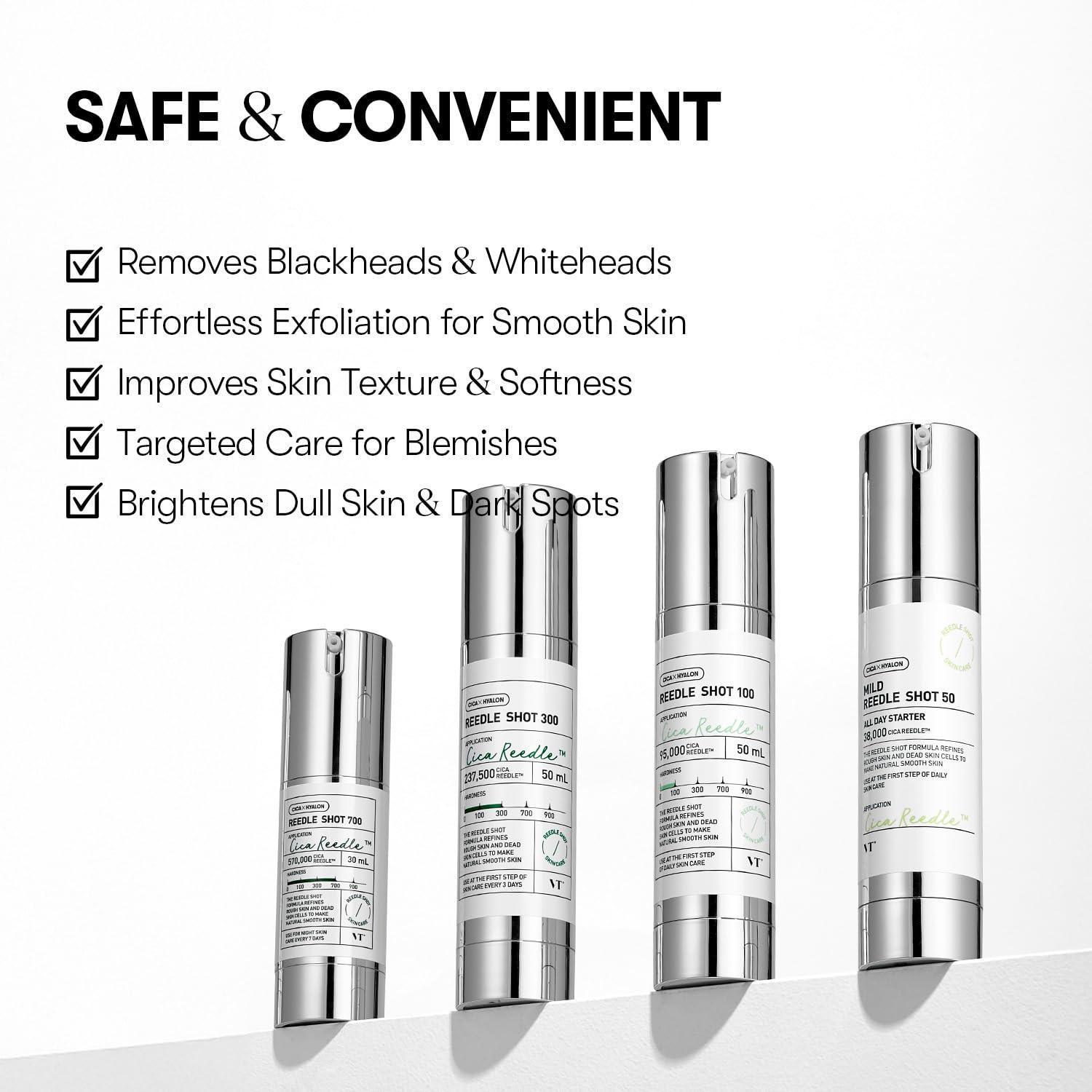 VT Cosmetics Reedle Shot 100 - 50ml K Beauty Hautpflege für strahlende Haut